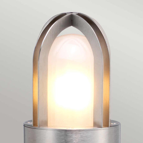 Elstead Paignton 1 Light Bollard Silver