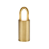 Elstead Paignton 1 Light Bollard Small Brass