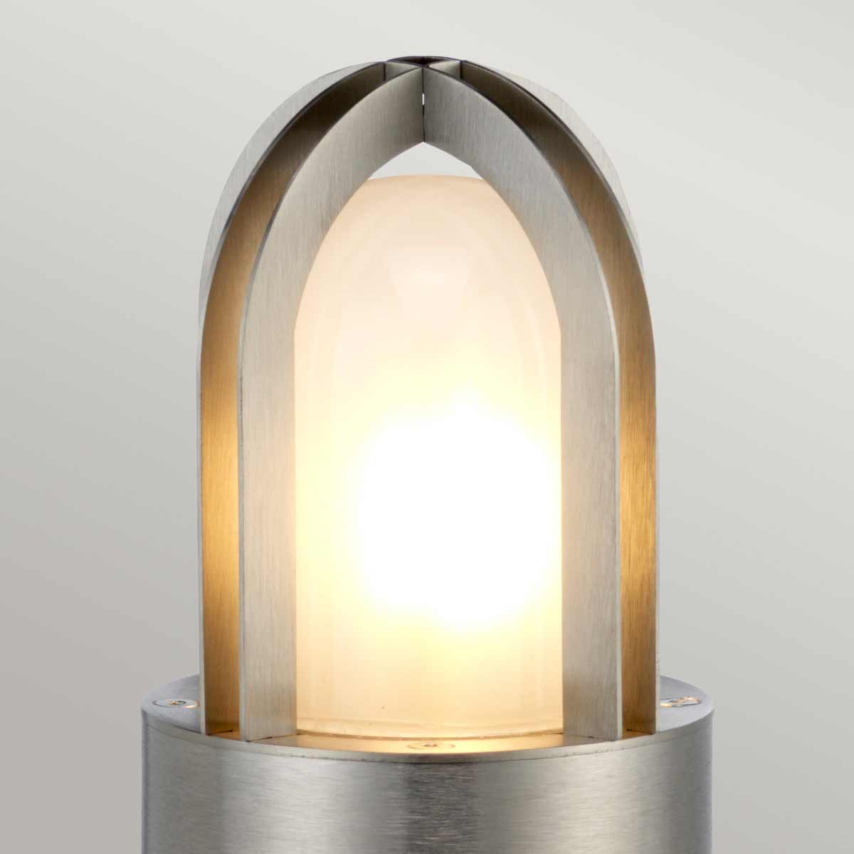 Elstead Paignton 1 Light Bollard Small Silver