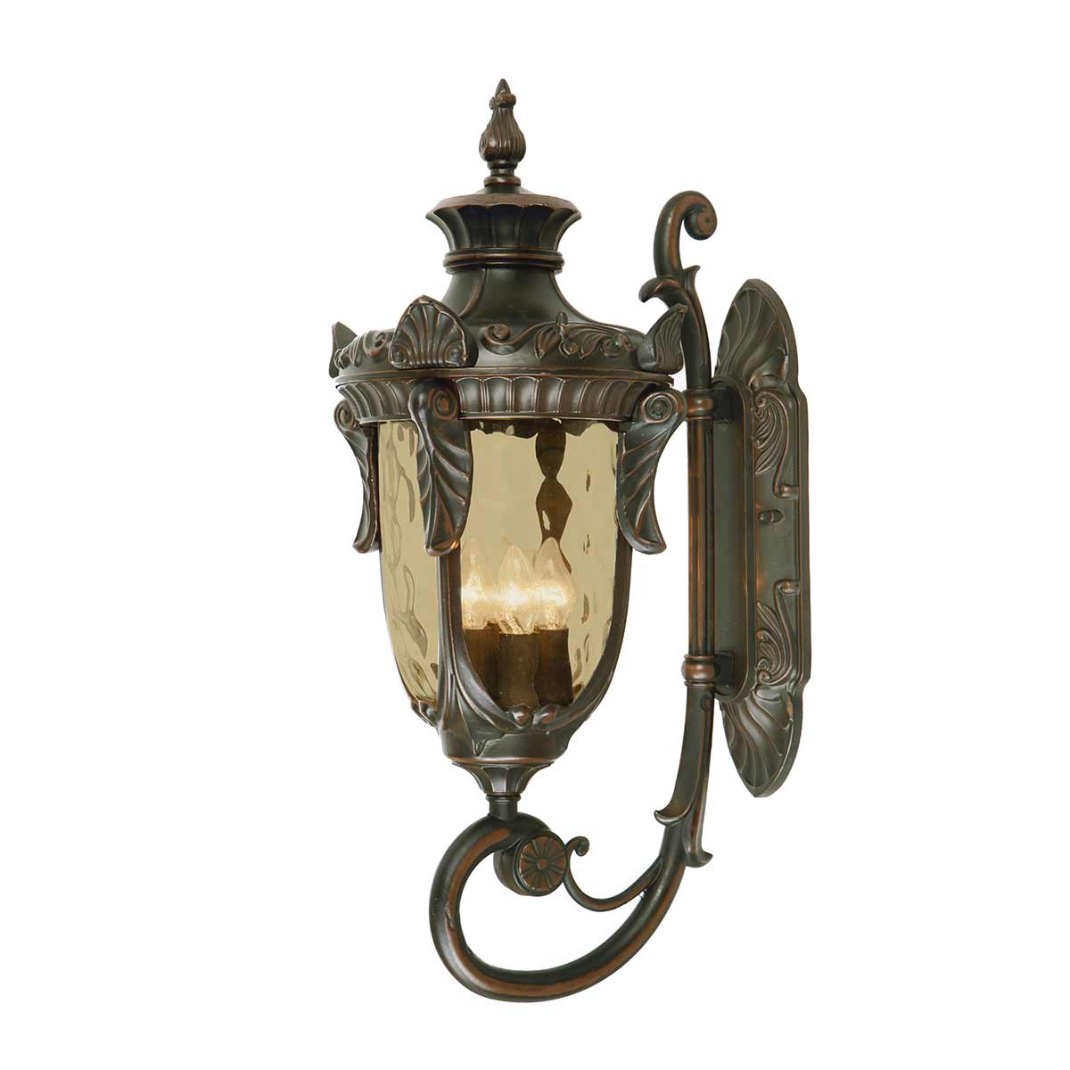 Elstead Philadelphia 3 Light Large Wall Lantern