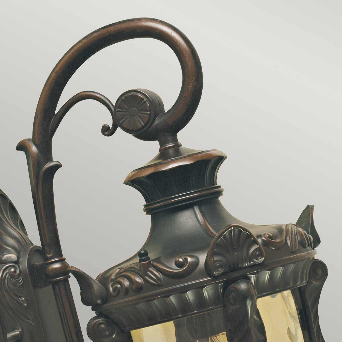 Elstead Philadelphia 1 Light Medium Down Wall Lantern