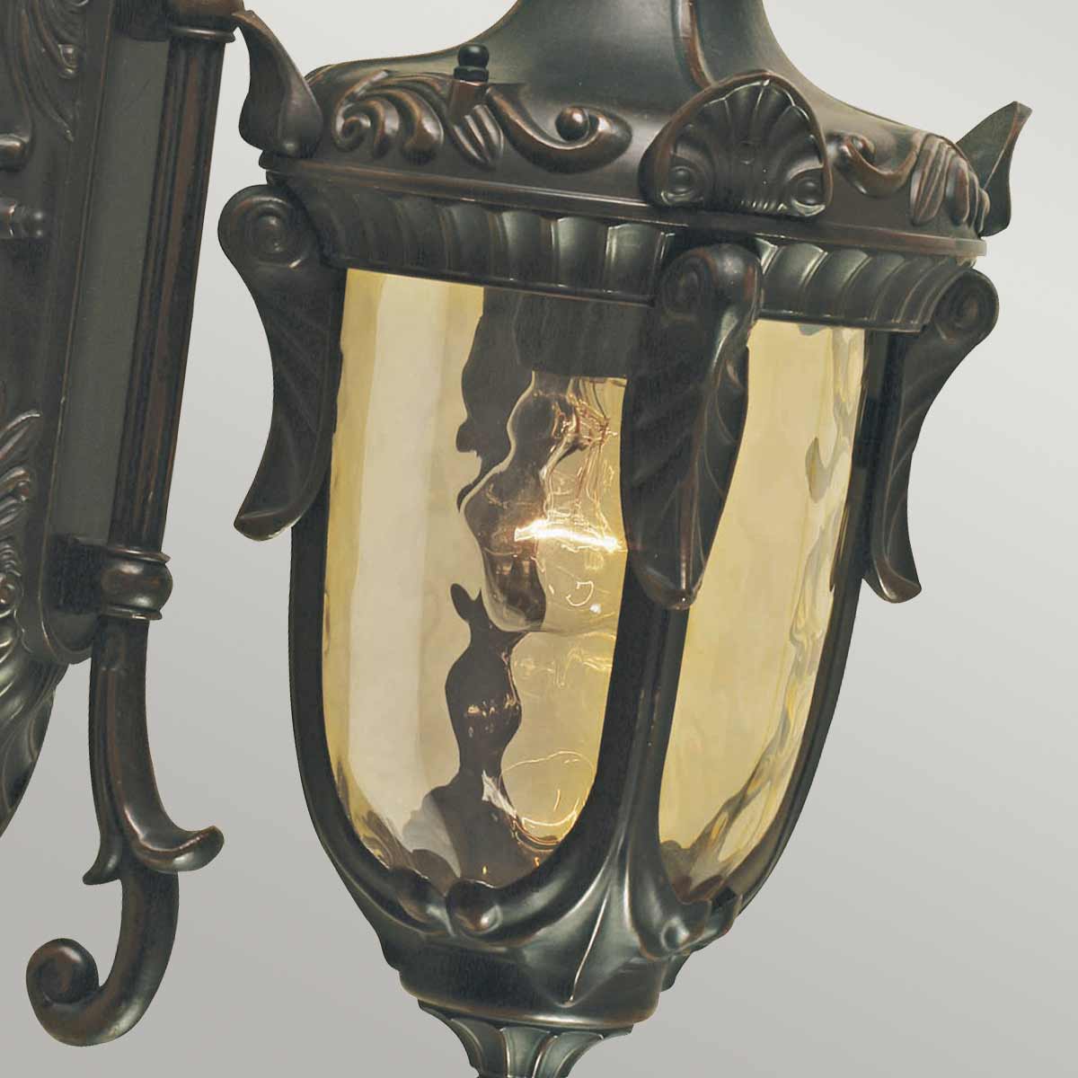 Elstead Philadelphia 1 Light Medium Down Wall Lantern