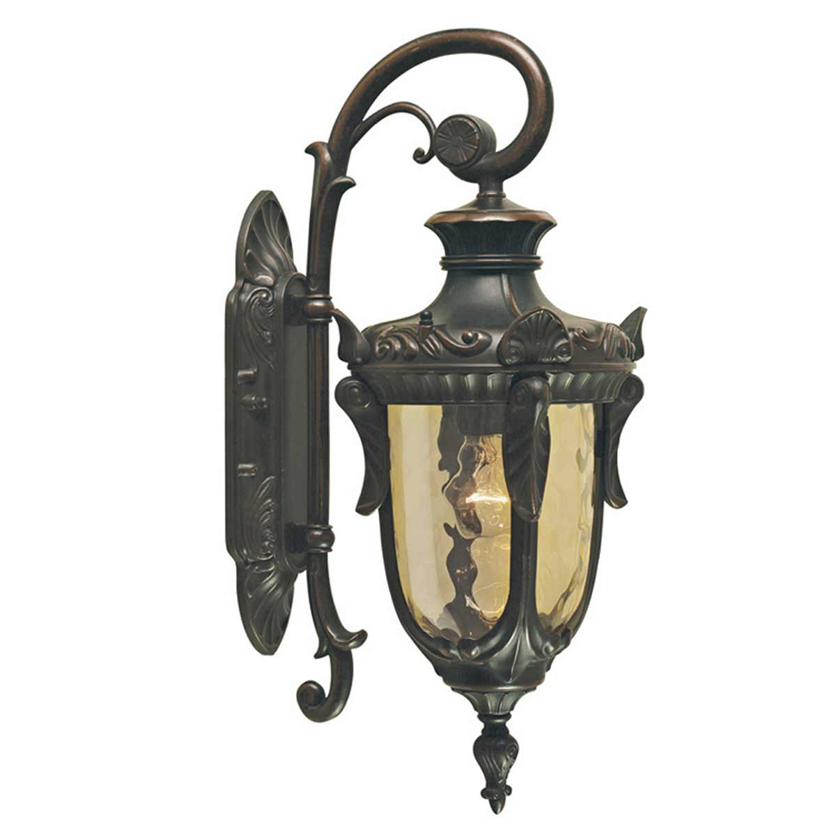 Elstead Philadelphia 1 Light Small Down Wall Lantern
