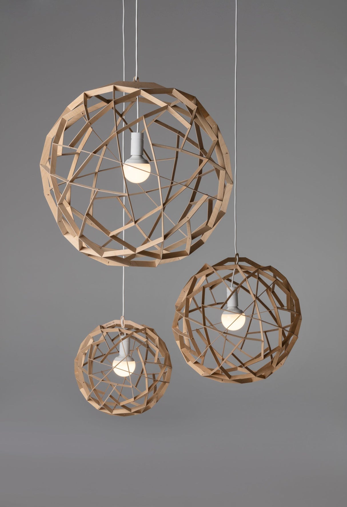 Pilke Havas DIY 40cm Pendant Birch –  from Amos Lighting + Home