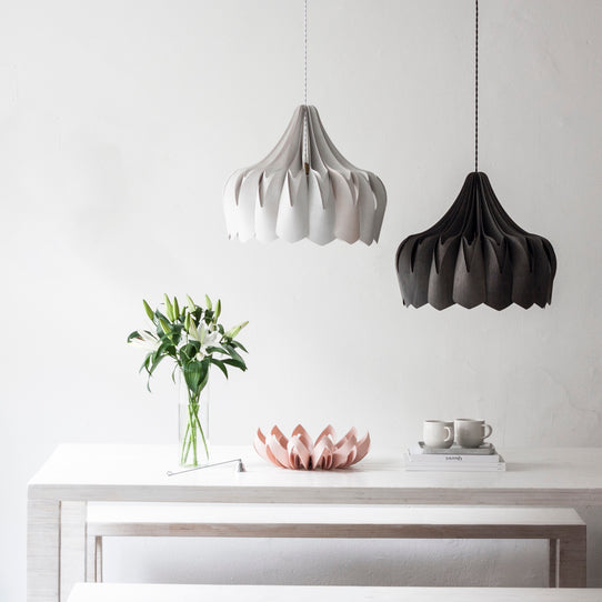 Pilke Pioni Small Pendant Black –  from Amos Lighting + Home