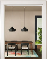 Pilke Pioni Small Pendant Black –  from Amos Lighting + Home