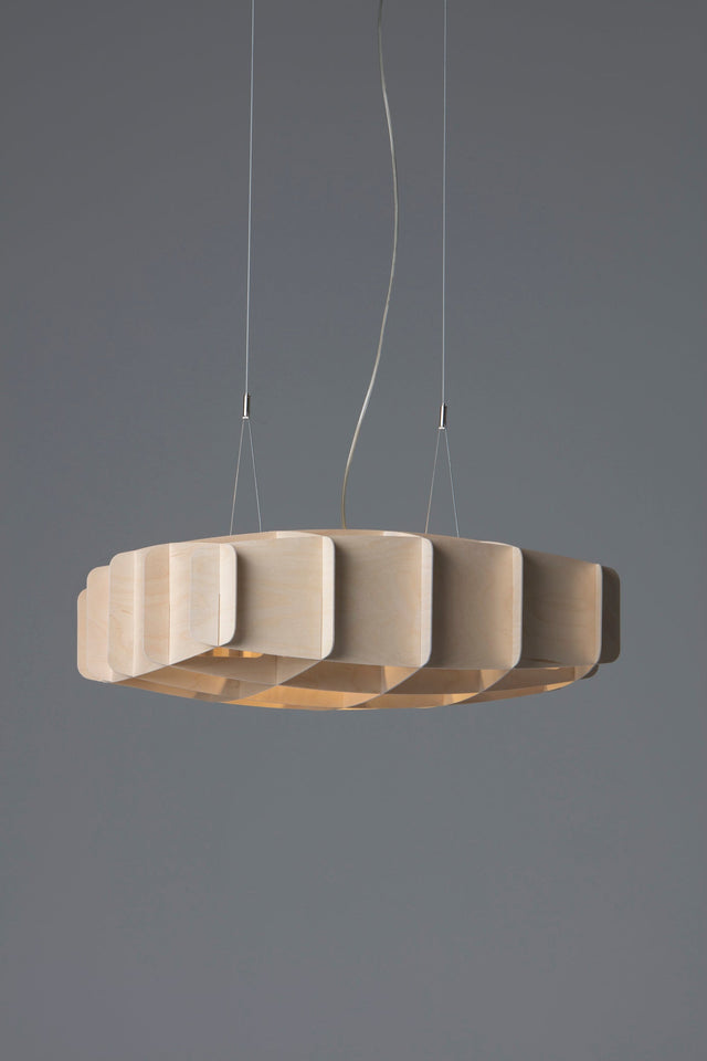 Pilke Ristikko 65 Pendant Birch –  from Amos Lighting + Home