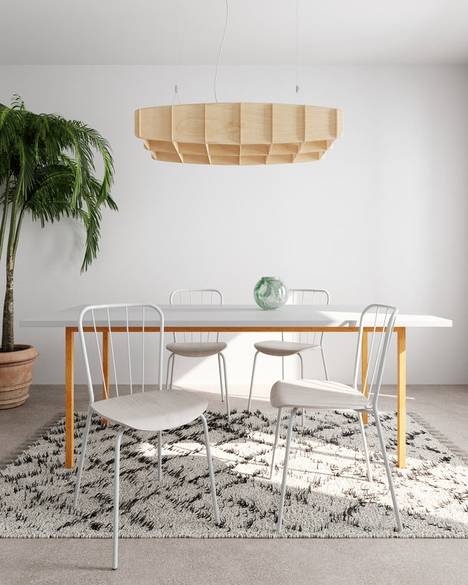 Pilke Ristikko 95 Bar Pendant Birch –  from Amos Lighting + Home