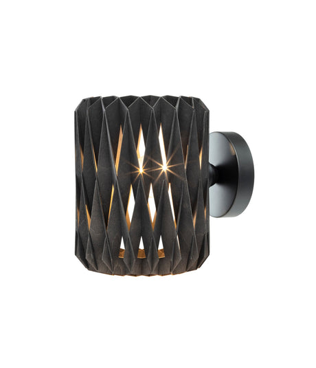 Pilke Signature 18 Wall Light Black –  from Amos Lighting + Home