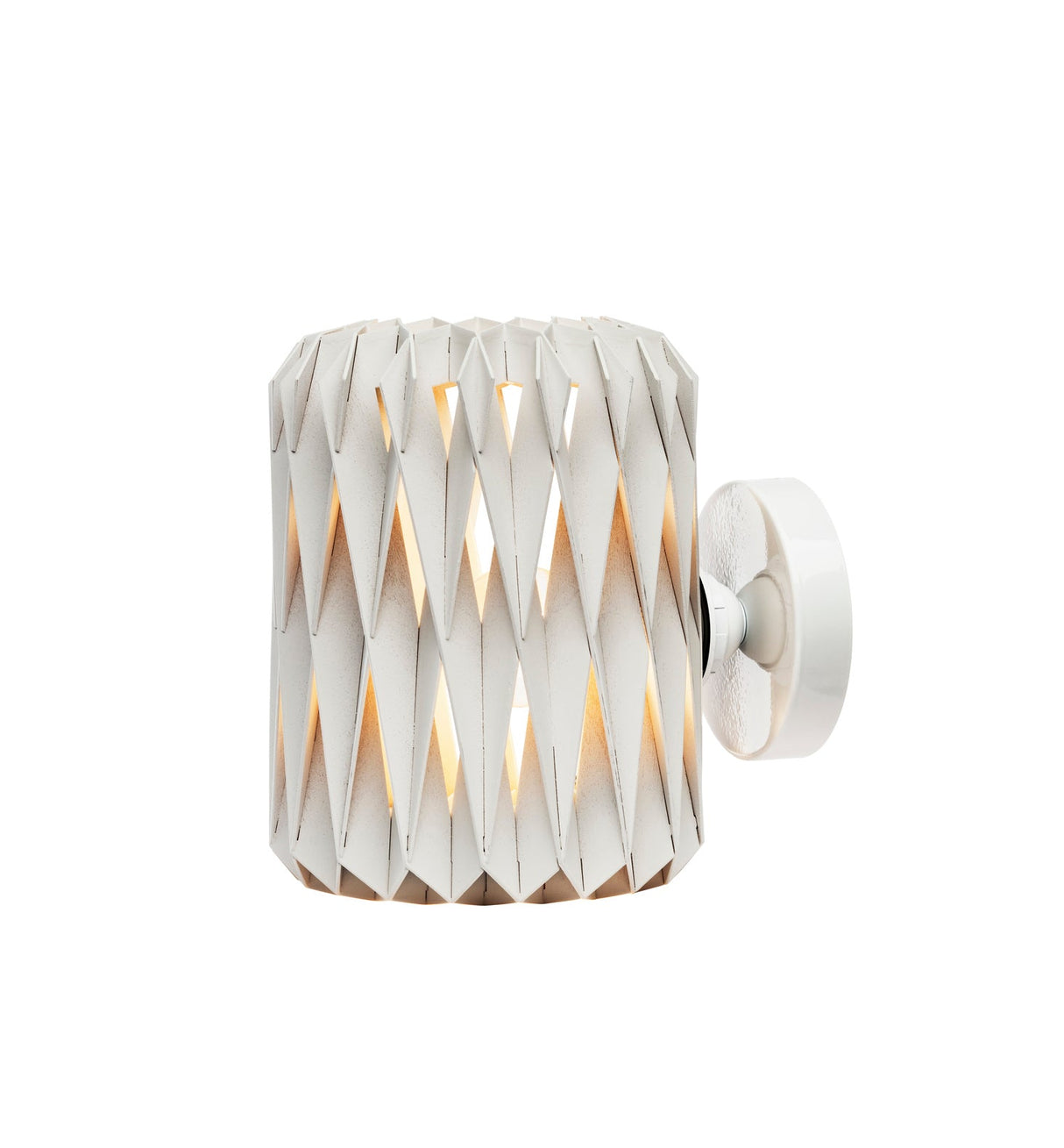 Pilke Signature 18 Wall Light White –  from Amos Lighting + Home