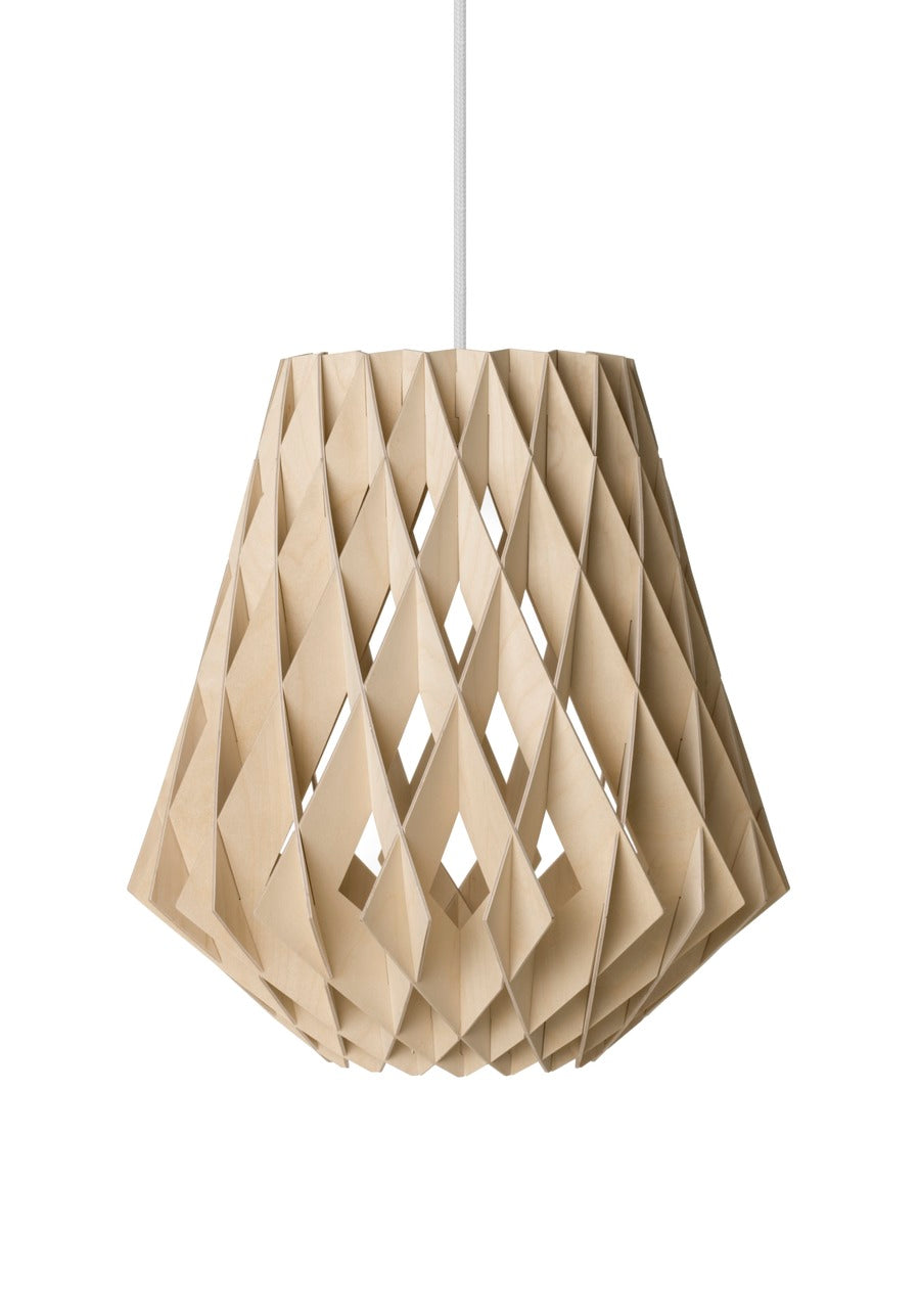 Pilke Signature 28 Pendant Birch –  from Amos Lighting + Home