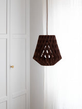 Pilke Signature 28 Pendant Walnut –  from Amos Lighting + Home