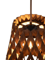 Pilke Signature 28 Pendant Walnut –  from Amos Lighting + Home