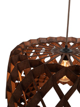 Pilke Signature 60 Pendant Walnut –  from Amos Lighting + Home