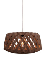 Pilke Signature 60 Pendant Walnut –  from Amos Lighting + Home