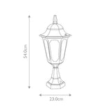 Elstead Parish 1 Light Pedestal Lantern