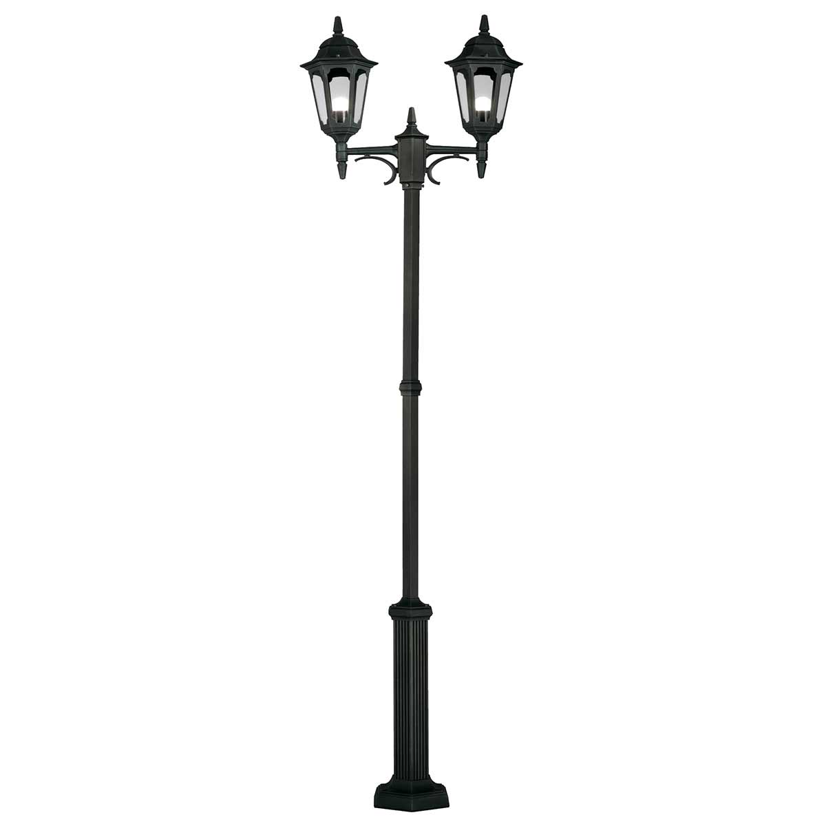 Elstead Parish 2 Light Twin Lamp Post
