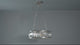 Amos Concave 6 Light Crystal Chandelier –  from Amos Lighting + Home