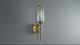 Amos Duchy Wall Light Satin Brass –  from Amos Lighting + Home