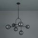 Amos Penthouse Pendant Chandelier Black