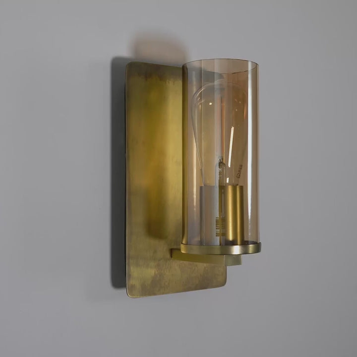 Amos Cattelan Wall Light Antique Brass