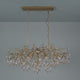 Amos Chatswoth Chandelier Pendant Bar Aged Gold