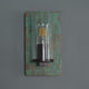 Amos Cattelan Wall Light Verdigris