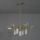 Amos Duchy 13 Light Chandelier Satin Brass