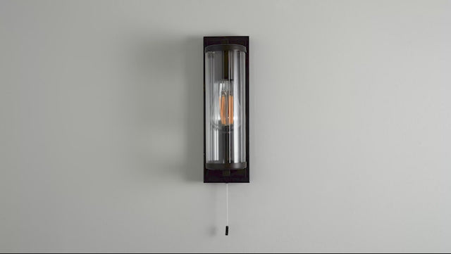 Amos Aeon Bathroom Wall Light Dark Bronze –  from Amos Lighting + Home