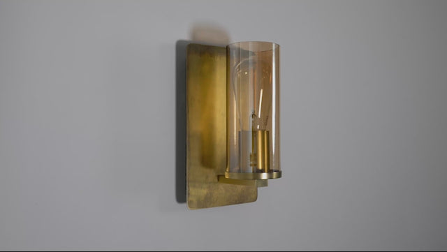 Amos Cattelan Wall Light Antique Brass –  from Amos Lighting + Home