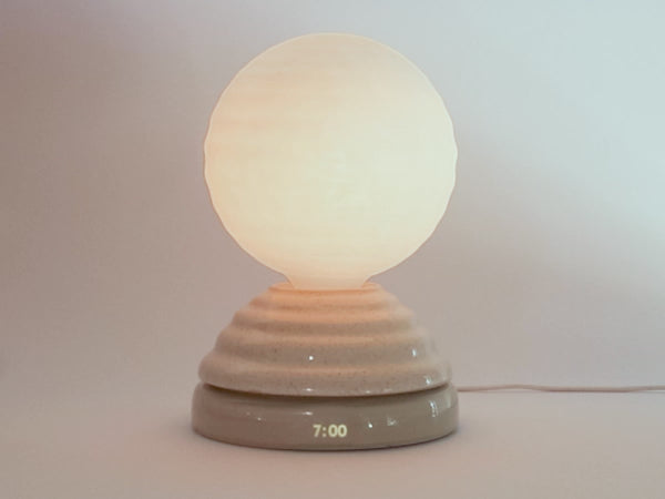 Tala Wake Table Lamp in Pebble White