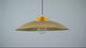 Amos Cattelan Disc Pendant Hammered Brass –  from Amos Lighting + Home