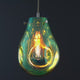 Amos Iris Pendant Petrol Small