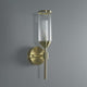 Amos Duchy Wall Light Satin Brass