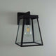 Amos Bentley Outdoor Wall Light Matt Black