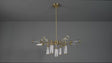 Amos Duchy 13 Light Chandelier Satin Brass –  from Amos Lighting + Home