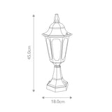 Elstead Parish Mini 1 Light Pedestal Lantern