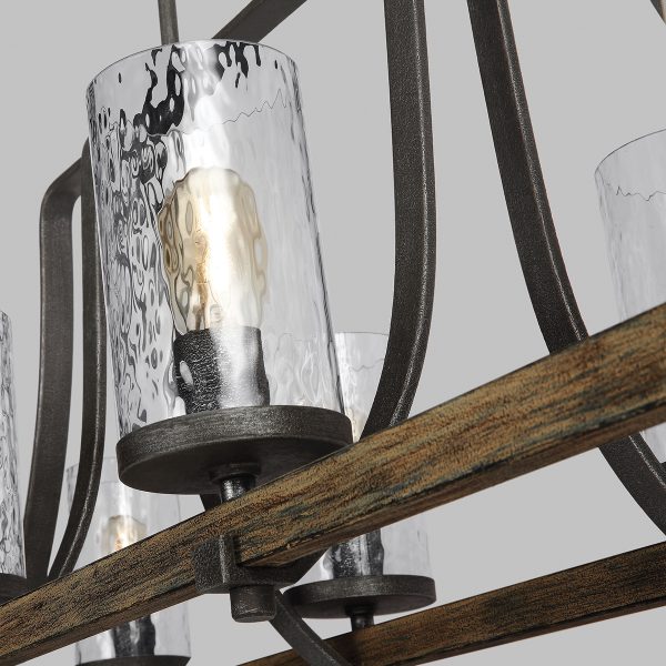 Quintiesse Angelo 8 Light Bar Pendant Chandelier –  from Amos Lighting + Home