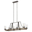 Quintiesse Angelo 8 Light Bar Pendant Chandelier –  from Amos Lighting + Home