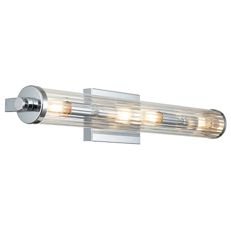 Quintiesse Azores 4 lt Bathroom Wall Light Polished Chrome IP44 –  from Amos Lighting + Home