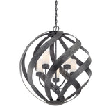 Quintiesse Blacksmith 5 lt Ironwork Indoor/Outdoor Chandelier IP44 –  from Amos Lighting + Home