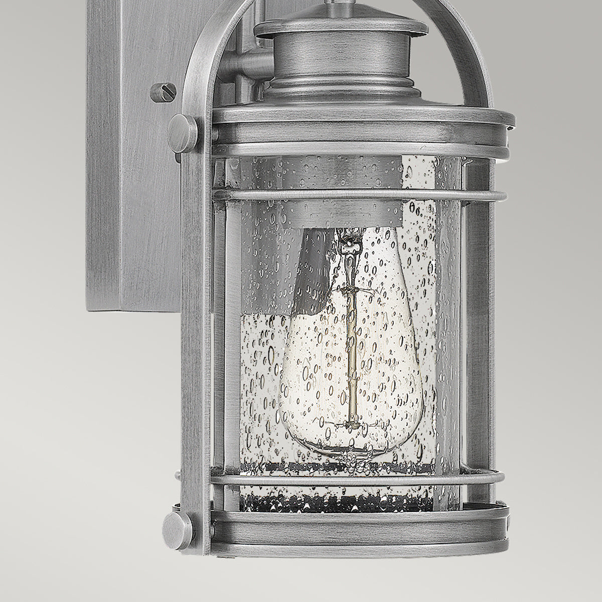 Quintiesse Booker Outdoor Small Wall Lantern Aluminium IP44 –  from Amos Lighting + Home