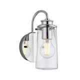 Quintiesse Braelyn Wall Light Polished Chrome IP44 –  from Amos Lighting + Home