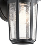 Quintiesse Fairfield Medium Outdoor Wall Lantern Black IP44 –  from Amos Lighting + Home