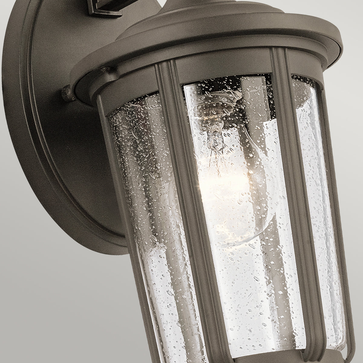 Quintiesse Fairfield Medium Outdoor Wall Lantern Old Bronze IP44 –  from Amos Lighting + Home