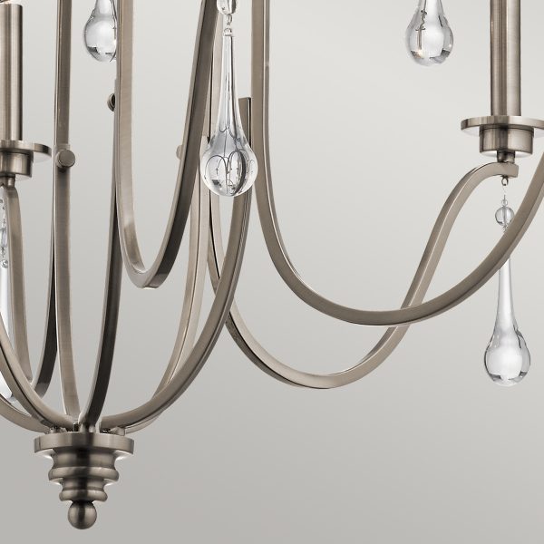 Quintiesse Karlee 9 Light Chandelier –  from Amos Lighting + Home