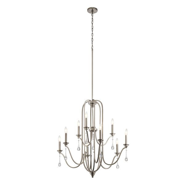 Quintiesse Karlee 9 Light Chandelier –  from Amos Lighting + Home