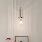 Quintiesse Kimrose Art Deco Mini Pendant Polished Nickel –  from Amos Lighting + Home