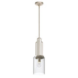 Quintiesse Kimrose Art Deco Mini Pendant Polished Nickel –  from Amos Lighting + Home