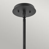 Quintiesse Lotus Single Pendant Black –  from Amos Lighting + Home